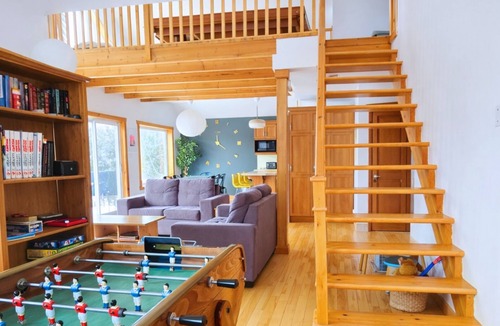 Baie-St-Paul Ski Chalet | Mont Charlevoix, billard, spa