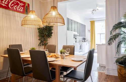 Plateau Mont Royal Apartment | MTLVR #11 | Terrace, ideal Plateau location, A/C