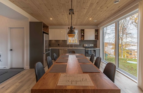 La Conception Ski Chalet | Near Mont-Tremblant: Pool, Hot Tub & Views