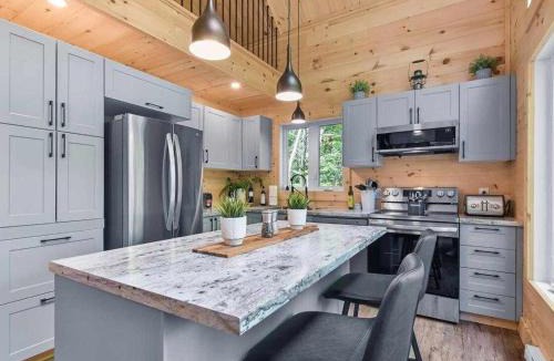 Saint-Alphonse-Rodriguez Ski Chalet | NEW Chalet des pins - lake access