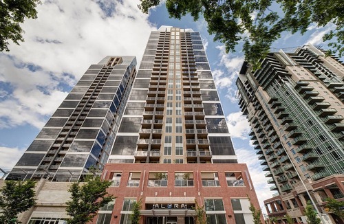 Victoria Park Apartment | New downtown penthouse 1 bedroom with unblock view by Stampede BMO Saddle dome