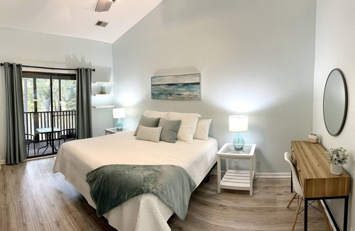 Sea Trail House | NEW! Sunset Beach Escape for 2! Pools ~ On Golfcourse ~ 1.5 mi to Beach Access