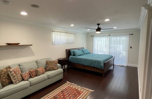 Lake Forest House | Nice backyard with pool and outdoor BBQ
