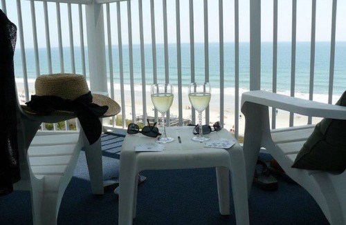 Arcadian Shores Condo | Nice Oceanfront - Corner w/Wrap-Balcony!