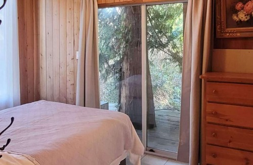 Sliammon Cabin | Ocean views 2-bedroom rustic cabin with soaker tub