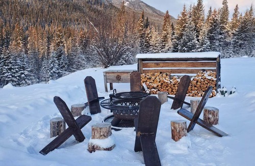 Jasper Cabin | Off-Grid Escape, Log Cabin, Secluded Deep in the Wild near Rock Lake!