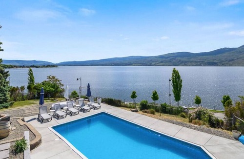 Westbank House | Okanagan Lakeview Lodge · Poolside Paradise w/ LakeView