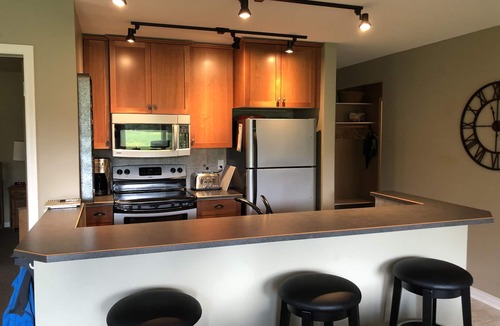 Fernie Condo | On mountain 2 bedroom 2 bathroom condo, access to hot tub and sauna