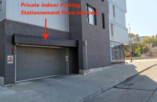 La Cite-Limoilou Apartment | Penthouse With FREE indoor Parking Downtown