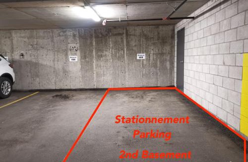La Cite-Limoilou Apartment | Penthouse With FREE indoor Parking Downtown
