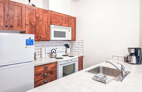 Panorama Apartment | Pet-friendly 2 bedroom at 1000 Peaks Summit Lodge