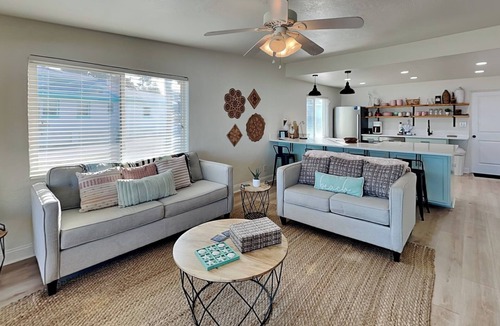 O'byrne House | Pet-friendly Ormond Beach bungalow, newly updated and steps from the beach!