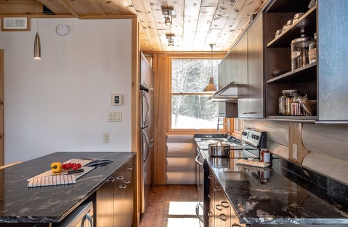 Lac Superieur Village Ski Chalet | RCNT Chalets /4 bedroom Chalet with private spa