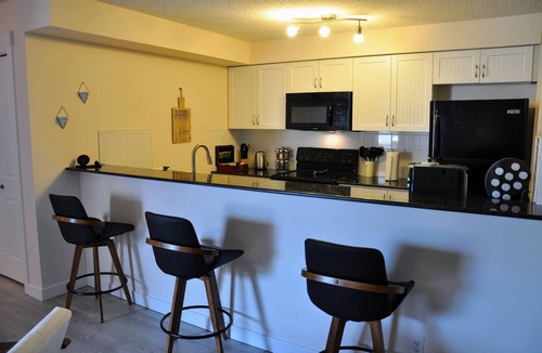 Invermere Apartment | Retro Modern Renovated New Furniture 2BD/2BTH