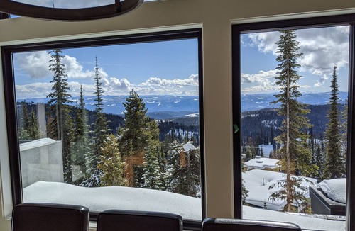 Silver Star Mountain House | Ridge Duplex with Laundry and Private Hot Tub - Great Sunsets Too!
