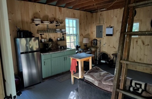 Madison Cabin | Rustic Tiny Cabin Getaway Near ATV Trails, Maine