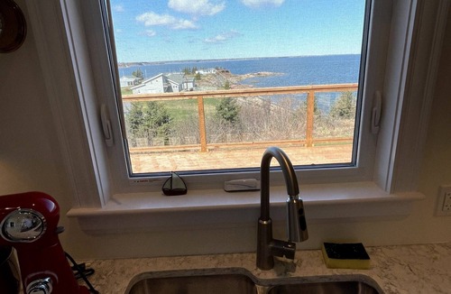 Trenton House | Secluded Sinclair Island Cliff with Water View and amazing SUNSETS