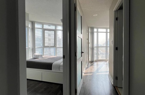 CityPlace Hotel | Serene 2BR Escape with Sofa Bed in Toronto. Great Downtown Access!