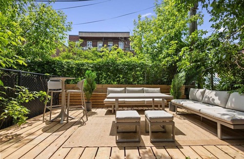 Sainte-Marie Apartment | Sophisticated 3BR with Outdoor Retreat