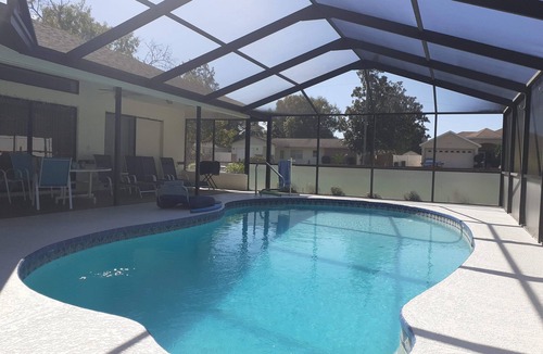 Spring Hill House | Spacious and comfortable home with heated pool .