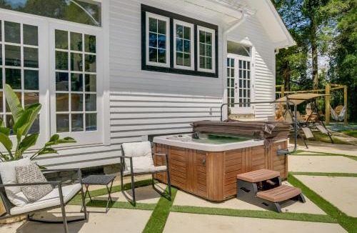 Durham House | Spacious Durham Home w/Fire Pit & Hot Tub!