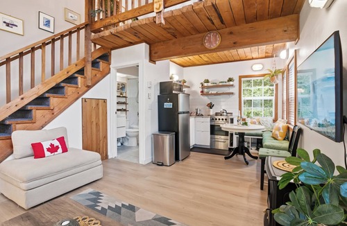 Ucluelet Apartment | Steps to Terrace Beach - Cozy Pet-Friendly Loft ⎮ Blue Heron