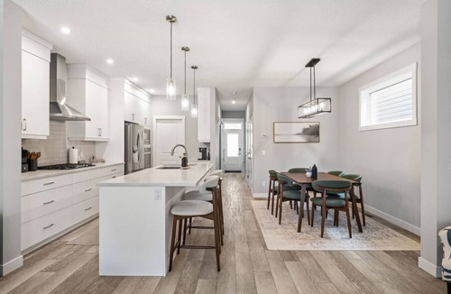 Southeast Calgary House | Sunset on Seton | Office | Fenced Yard | AC | Luxe