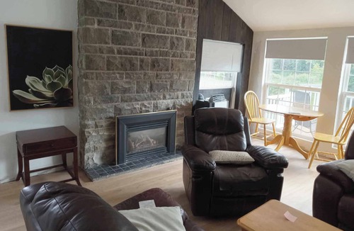 The Bluff Cottage | Sunsets on Sunset Lane, this cottage sleeps 4 with it's unique Murphy Bed.