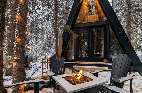 Winfield Cabin | The Fern A-frame Cabin