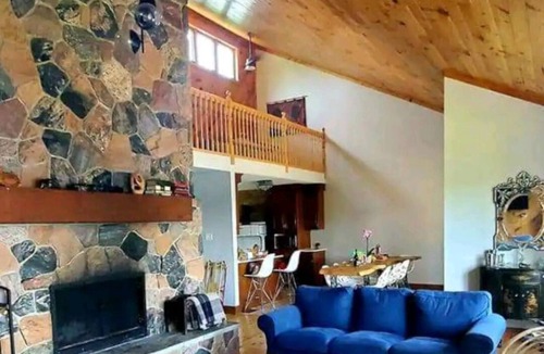 Lake St. Peter Cottage | The Laughing Moose Lodge Too Hot tub Sauna Beautiful view