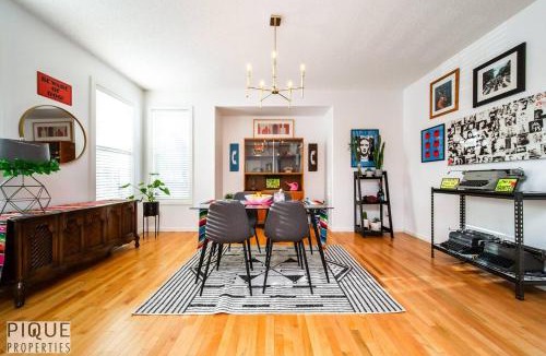 Griesbach Apartment | The Obsolete Suite - HotTub - King Bed - AC - Pet Friendly