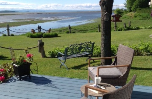 Baie-St-Paul House | the serenity of its panorama on cape, river, island and river