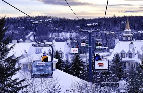 Mont-Tremblant Village House | Tremblant's Old Village, across from the amusement park and indoor skating rink.