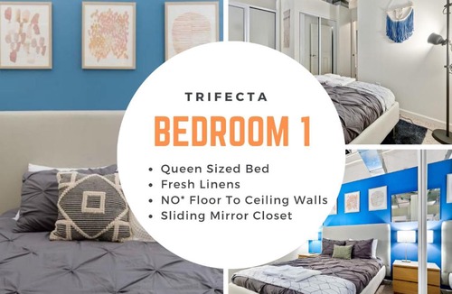 Downtown Apartment | Trifecta 2BR Modern & Spacious Superhost