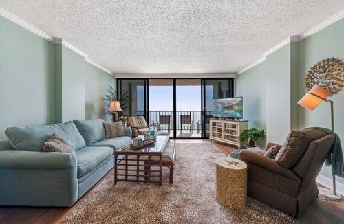 Arcadian Shores Condo | ~ Tropical Luxury Escape ~ Amazing Ocean Views!