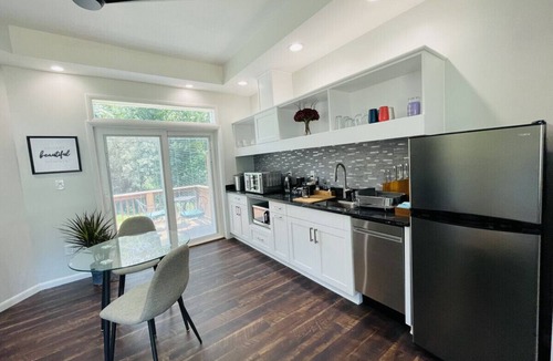 Charlottesville Condo | Unit 3 - Luxury King Suite with Private Balcony