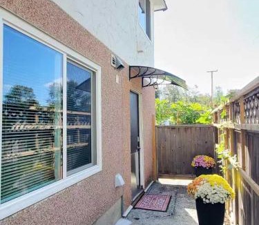 Killarney House | Vancouver Family Suite The first floor features a separate entrance two bedrooms and a private bathroom creating a family-style suite