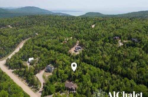 Petite-Riviere-Saint-Francois Ski Chalet | Villa Alpine - Alpin en Foret - Spa