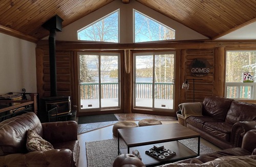 Duhamel Ski Chalet | Waterfront Chalet Oasis perfect for a quiet summer or winter getaway