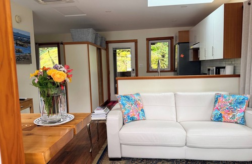 Juan de Fuca Electoral Area Apartment | Waterfront! Tiny House Sweet-Suite perched in the forest on the oceanfront.