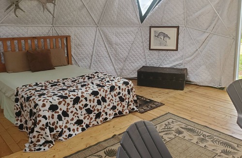 Caroline House | Wilderness Geo Dome in Boundary RV Park