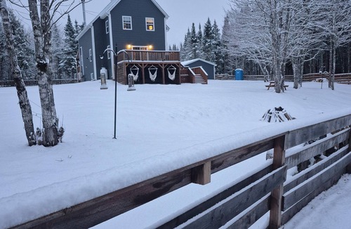 Moncton Cabin | Wilderness lodge on shediac river snowmobiling atv trails
