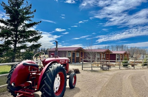 Stettler House | Winter-Ready Heated Glamping Tent | HydroSpa