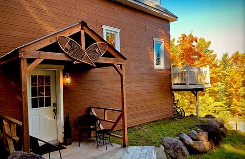 Mont-Tremblant Ski Chalet | YOMI Chalet - a peaceful oasis in the heart of nature