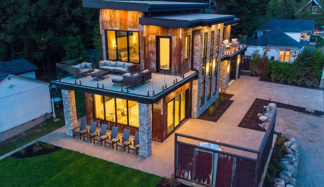 3 Bedroom Contemporary Beachfront Home Just Steps from the Sand!