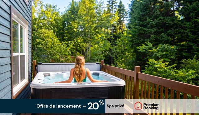 41 Les Jumelles with Private Spa, Garden & BBQ, nature escape