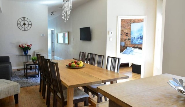 A+ location! Large Terrace - Fast WiFi - 4 bedrooms + 3 full bathrooms - parking