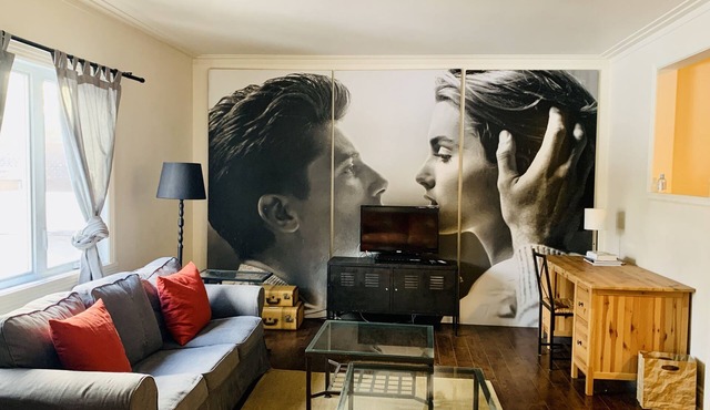 Agréable Appartement à 5 Minutes du Métro et des Commodités