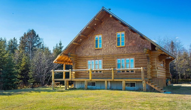 All wood-dressed chalet