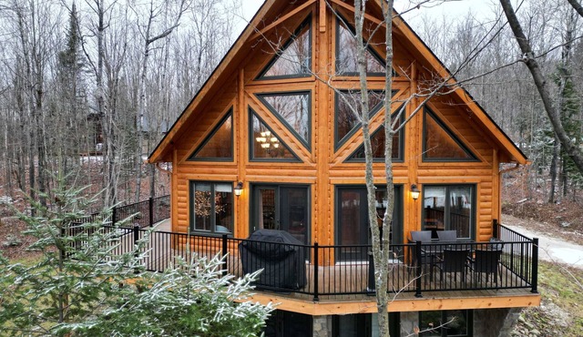 Authentic Log Cabin - Billard, Spa - Le Scandinave